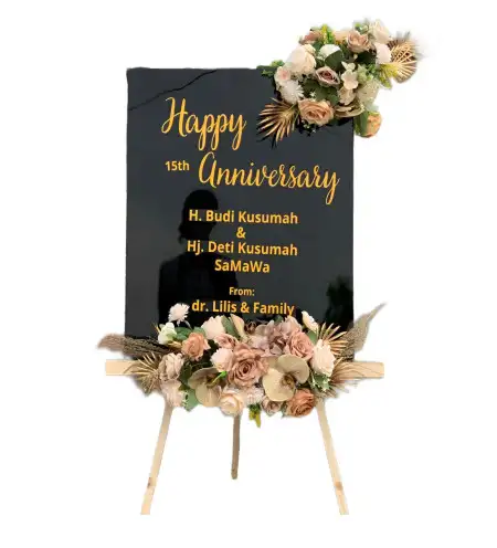 Papan Bunga Akrilik Vihara Pluit